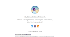 Desktop Screenshot of nilkanth.com