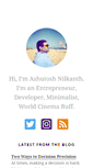 Mobile Screenshot of nilkanth.com